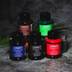 [방수잉크-본병]디 아트라멘티스 de-atramentis 45ml 문서보존 어반스케치, Red