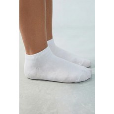 자라 ZARA 플레인 쇼트 삭스 4켤레 세트 - 화이트 4934599250 970950