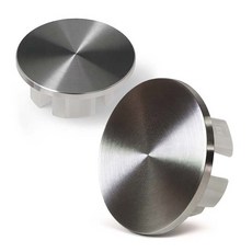 바스클릭 무광 스텐304 세면대 오버플로우 캡 트랩 구멍 냄새차단 마개 2개