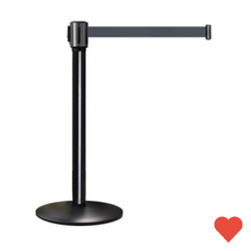 안전용품 벨트 차단봉 2m 폭 5cm 차단 줄 가이드 펜스, 1