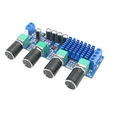 Tenghong TPA3116D2 오디오 파워 톤 오프 80W2 듀얼 채널 스테레오 디지털 보드 DC12-24V 스피커 사운드 앰