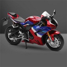 11464277 다이캐스트 미니어처 모델 모형 바이크 컬렉터 장식품 선물용 컴퓨터용 데스크톱 오너먼트 1/12에 맞는 혼다 CBR1000RR‑R 파이어블레이드 SP 레드, 레드/XL