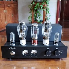 진공관 앰프 300B 단일 클래스 A 튜브 증폭기 HIFI 발열 증폭기, 블랙 블루투스 버전