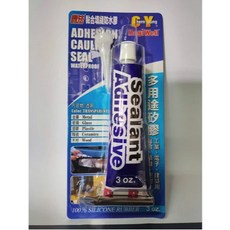 CY 泛用型矽膠 密封劑 防水 透明 3oz, 1個