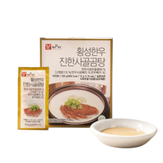 횡성축협한우 진한 사골 곰탕, 120g, 2개