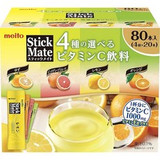명당산업 스틱메이트 비타민 C 어소트 80P, 1개