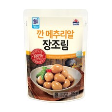 대림 깐메추리알 장조림 200g 밥반찬, 2개