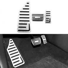 자동차 풋 페달 가속 브레이크 레스트 자동 커버 인테리어, 기본