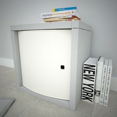 CUBICS 1P凳盒基本型, 灰色