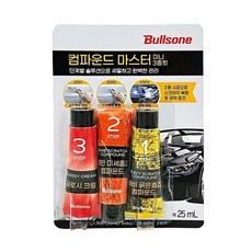 자동차 흠집 기스 광택 복원 컴파운트 3종키트 용품 철분제거 유리막코팅 레자 자량관리 세트 왁스 차량 dew+405dr