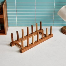 모던하우스 야탑점 아카시아 딥우드 6칸 접시꽂이 WO0323002, 1개