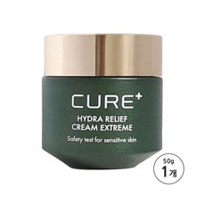 김정문알로에 큐어 하이드라 릴리프 고보습 크림 4X 익스트림, 50g, 1개