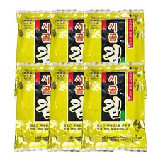 시골김 재래전장김 골드, 60g, 6개