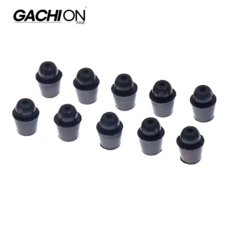 자동차 고무 버퍼 댐퍼 문 충격 흡수 가스켓 몰딩 패드 현대 엘란트라 산타페 엑센트 ix35 IX45 MISTRA VERNA OEM 가치온, 10개, 블랙