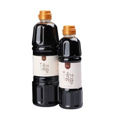국산콩 저염 조선 국 간장 송하간장 500ml, 1개, 900ml