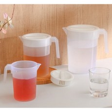 附蓋耐酸鹼PP5材質刻度量杯, 1個, 600ml, 白-LF806