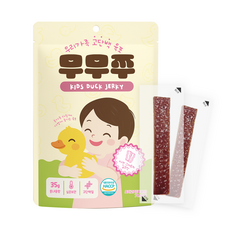 무무쭈 무항생제 아기 오리고기 육포 어린이 단백질 간식, 1개, 35g, 오리 육포
