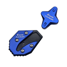 CHEKIS 엔맥스 스탠드세트 사이드클립 날개클립 보조커버세트 NMAX 21-25년, 1세트, 블루