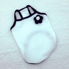 피플 반려동물 장미 포인트 나시, 1개, 화이트