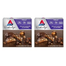 앳킨스 어드밴티지 바즈 피칸 캐러멜 클러스터, 140g, 2개