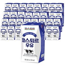 파스퇴르 전용목장 1급A 멸균우유200ml(20팩) x 2박스, 200ml