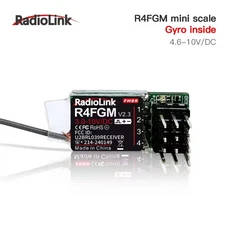 원래 Radiolink 2.4GH R7FG 수신기 자이로 RC 자동차 보트 작업, 02 R4FGM