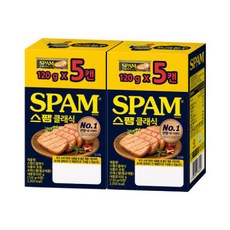 스팸 클래식 120g 총 10개, 5g, 1개