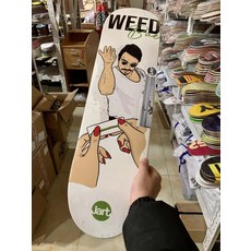 JART 滑板板面 8.125 吋 深腳窩 歐洲製造 附贈黑色砂紙, 如圖所示, 1個