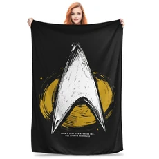 소파 담요 및 담요용 멋진 혜성 아이콘 던지기 담요 이동 플란넬 담요, 02 125x100cm(50x40in)