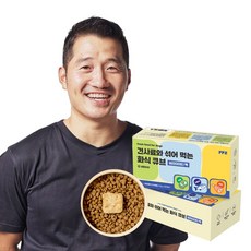 퍼피즈 강형욱 화식 강아지 간식 건사료와 섞어 먹는 화식큐브 버라이어티팩, 30개, 20g, 혼합맛