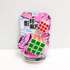 星星文具 福田 魔術方塊 夢幻魔方 3階 魔方 玩具 耐磨 不褪色, 1個, Multicolor