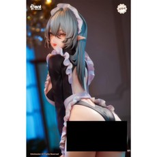 大漫匠 Animester 愛偷懶的調皮女僕 希維爾 追視眼2.0 磁控愛心光效 公仔, 1個