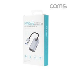 HDMI to USB2.0 캡처보드 4K 입력 FHD 출력 녹화 FW576