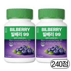 영양별곡 빌베리 99% 농축분말, 2개, 120정