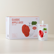 (클래식농원) 농부가 직접 만든 NFC 사과즙 4L, 100ml