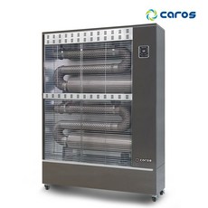 캐로스 전기온풍기 CEH-T11000 원적외선 튜브히터 공장난로 열풍 난방 대형 업소용 휴게소난로