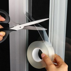 무풍 방풍 테이프 50mm 70 틈새 제로 문틈막이 창틀 바람막이 샤시 틈새막이 비닐, No.01 무풍 방풍 테이프 50mm, 1개