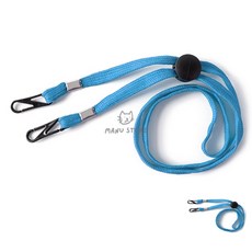 [칠마누] 마스크밴드 마스크끈 마스크고리 마스크스트랩 700mm 파랑