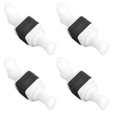 ECSiNG 자동차 앞유리 클리닝 노즐 어댑터 3B0955665C 4개 VW와 호환 아우디와 호환, ECSiNG 자동차 앞유리 클리닝 노즐 어댑터 3B09