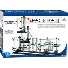 스페이스레일 1-9레벨 과학교재완구 사이언스토이, 1세대 7단계 롤러코스터