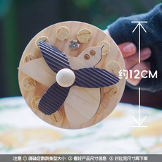啃咬玩具 小和尚 鳥造景掛件, 1個, 時間膠囊
