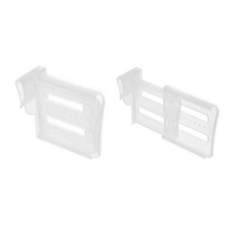 냉장고 칸막이 문정리 칸막이판 클립 파티션 보드 다용도 수납 분리 정리 가드, 칸막이클립4P