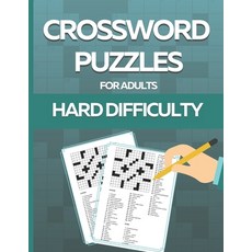 Crossword Puzzle Book for Adults Hard Difficulty: Challenge Your Brain with this LARGE-PRINT Hard-L... Paperback, Independently Published, English, 9798580679914