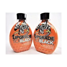 Lot 2팩 Ed Hardy UPGRADE TO 블랙 Triple 브론저 태닝 Bed 로션 13.5 온스(1온스=약30g)
