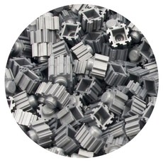 디폼블럭8mm 1kg 5600개, G51_8mm디폼블럭_은색(1kg), 1개