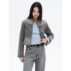 매장정품 8SECONDS 에잇세컨즈 데님 라이더 자켓 그레이 165339APK3 1129046