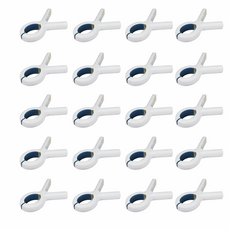 대세스토어 자국없는 미끄럼방지 빨래집게, 20개, 블루