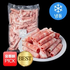 육감비책 돼지 목전지 대패 돌돌이(냉동), 1kg, 1개