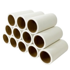 필굿리빙 사선컷팅 돌돌이 테이프클리너 리필, 12개