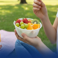 다회용 공기 국그릇(13.5cm) 10P 일회용밥그릇용기